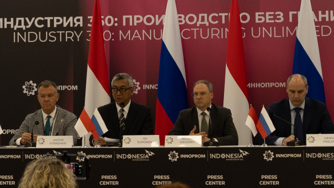 Indonesia Tingkatkan Kolaborasi Industri dengan Rusia pada INNOPROM 2026